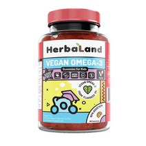 허벌랜드 키즈구미 식물성 오메가 3 90구미, 1