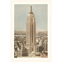 (영문도서) Vintage Journal Empire State Building New York City Paperback, Found Image Press, English, 9781669508656