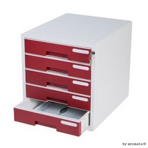 시스맥스 서랍형 문서 보관함 서류함 5단 10205, MINT