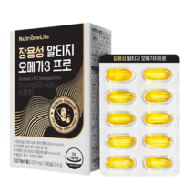 뉴트리원 초임계 장용성 알티지 오메가3 프로, 3, 30캡슐