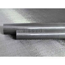 RC액슬 카본파이프 탄소 섬유 튜브 3k Carbon fiber tube 외경 24mm 내경 20mm 22mm 길이 500mm 탄소 섬유 막대, 2pcs 24x22x500mm 유광