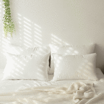 스너그리빙 1+1 마이크로 화이버 다운필 알러지케어 빨아쓰는 호텔 항균 경추 베개 솜 화이트 지퍼형, 두줄경추베개솜