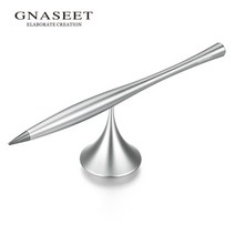 무중력펜 데스크 인테리어 시그니처 볼펜 금속 사무실 우주 고급 선물 nini, 0.7MM, B.은색