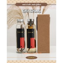 [골드러시]320ml 담금주키트 더덕담금주 담금주선물 담금주선물세트 담금주만들기 더덕담금술, 완성형, 도라지