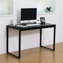 블루밍홈 유로입식책상, 1200블랙