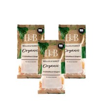 홀랜드앤바랫 크리스털라이즈드 생강 250g Holland & Barrett Crystallised Ginger, 3팩