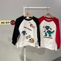 코코리따청주점 NC15 블록고주파 다이노 맨투맨 CEMA222J1