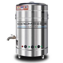 업소용 전기국통 냉면 육수 워머기 곰솥 주방용 식당, 바구니가있는Type45가스원형튜브