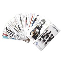 라벨 스탬프 36 개/대 도쿄 Revengers 애니메이션 종이 책갈피 편지지 책갈피 책 홀더 메시지 카드 선물 문구