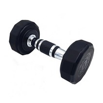 파워헬스산업 12각우레탄아령, 3kg, 블랙