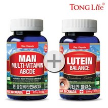 [KT알파쇼핑]통라이프-맨 종합비타민1병+루테인밸런스-눈건강-1병, 상세페이지참조, k/신알티지하이키즈1