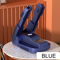 신발살균건조기 운동화건조기 신발살균기 200w 오존 탈취제 타이밍 약속 110220v, 푸른, 영국