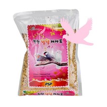 새모이 금화조 백문조 혼합사료 3개 새먹이 소동물