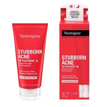 뉴트로지나 스터본 마크 여드름 AM 트리트먼트 56g Neutrogena Stubborn Acne AM Face Treatment, 1개