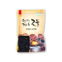 [22년산] 국산 서리태콩 1kg 국내산 검은콩 속청 검정콩 국산 서리태콩 흑태 검은 콩, 1개