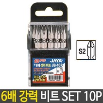 [모비딕컴퍼니] 코너드라이버 커터공구 나사선만들기 콘크리트드릴비트 히다리탭 터미널컨넥터, 잇★ 자야 6배 강력 비트 세트 십자 양면, [좋아요]