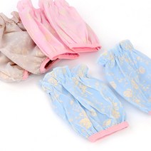 프리사이즈 여성 작업용 짧은 토시 6p 튀김요리 농사 소매보호 미술 수리