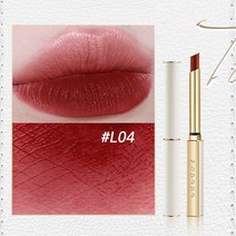Pealy 립스틱 틴트 색상 벨벳 텍스처 1g, L04, 1개
