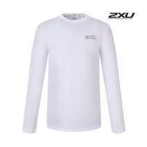 2XU 2XU 글로벌 남성 리커버리 롱 슬리브 티셔츠_X1LM13131WHT