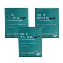 여에스더 질유래 유산균 화이트, 30캡슐, 3개, 30정