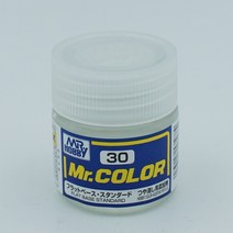 군제 Mr 하비 030 베이스 무광 10ml 락카도료