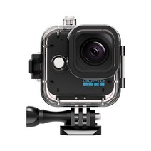 무료 배송GoPro Hero 11 블랙 미니 방수 케이스 다이빙 필터 보호 하우징 수중 쉘 스포츠 카메라 액세서, 04 보라색 컬러
