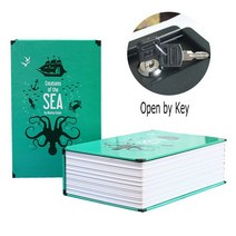 금고 부품 잠금 자물쇠 휴대용 가정용 safe box piggy bank secret book for coin money stash security hidden 금고 현금 돈, 3