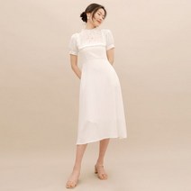 화이트 파티 드레스 2부드레스 브라이덜샤워 원피스 피로연원피스 셀프웨딩촬영 스몰웨딩