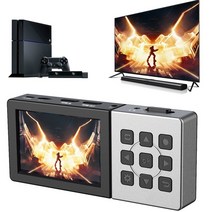[해외] ezcap273 hd 1080p 60fps hdmi 비디오 캡처 카드 게임 라이브 녹음 상자 레코더 to tf 카드 재생 마이크 입력 오디오 로컬 루프