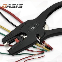 TOOZO 자동스트리퍼 전선탈피 절단 배선 피복제거 터미널 단자 압착기, B12:자동스트리퍼