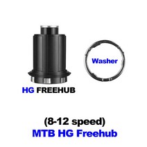 WALGUN freehub HG XD/XDR MS for mtb M1 boost rear bike hub micro spline 12 11 v cube thru free body, 01 MTB HG Freehub