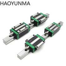 고하중 슬라이딩 레일 슬라이드 slide rail 2pcs HGR 무거운 선형 가이드 레일 1001100mm 슬라이드 HGH20CA, 04 250mm_04 2Rail 4HGW20CC