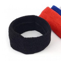 염내 스포츠 축구 자전거 배드민턴 테니스 헬스 헤어밴드 운동 런닝 컬러 머리 땀흡수, 검정