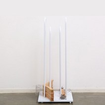 자체브랜드 ZP 고급 옷걸이 정리대 3종, 화이트