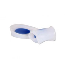 2cm 굽 실리콘 젤 발뒤꿈치깔창 뒤꿈치보호 행군깔창 여성깔창 군인깔창 체형교정, 1개, 여성용