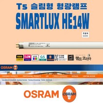 OSRAM 14W T5 2개 얇은 삼파장 형광등
