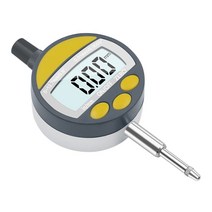 다이얼 게이지고품질가용 0-12.7mm 1/2 인치 미니 디지털 다이얼 표시기 0.01mm 0.0005 대형 LCD 디스플레, 01 YELLOW