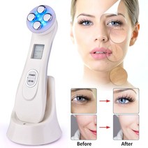 J부티크 고주파 얼굴마사지기 안전한 KC 인증 배터리 내장 국내 전자파 인증 R-R-Hh7-OFY-9902 - 제품에 표시됨 (국내배송), 화이트, 화이트