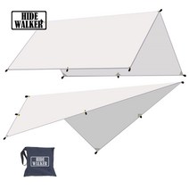 Ultralight Tarp Awnings Shelters Shade Sail Sunshade Garden Canopy Waterproof Outdoor Camping Ta, rice white