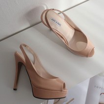 가보시힐 킬힐 슬링백구두 오픈토 키높이 드레스구두 dec1233ea