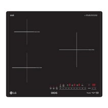 LG전자 스탠딩 3구 인덕션 BEI3GQTU2 [ 85mm 최고화력 3400w 유로케라글라스 21종 안전장치 ]_, 단품