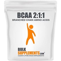 단백질 bulksupplements.com bcaa 2:1:1(분지쇄 아미노산), 2.2 파운드 (1 팩)
