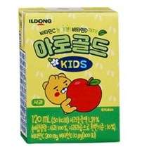 일동제약 아로골드키즈 사과맛, 120ml, 14개