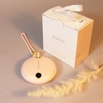 포터블히터 충전식 손난로 usb 보조배터리 휴대용 5000mAh 대용량 2단계 고속충전 전자 사무실 미니 핫팩, 핑크