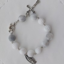 천주교 1단 묵주 팔찌 원석 비즈 여자 여성 첫영성체 팔찌 선물 견진 성사 성물