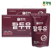 총각네 국내산 검은콩 무첨가 팥두유 190ml 30포, 단품