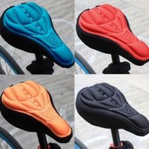 3입체 자전거 안장 커버 MTB 쿠션 로드 바이크 용품 삼천리 운동 스포츠 하이킹, 블루
