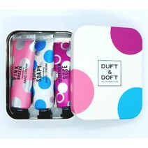 더프트앤도프트 베스트 핸드크림 25ml x 3종 틴케이스 선물 세트, 4세트