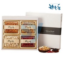 견과 선물세트 견과류 건과일 아몬드 호두 피스타치오 크랜베리 4종 어르신 수험생 임산부 영양간식 설 추석 명절 선물용 답례품, (아몬드+호두+피스타치오+크랜베리)x1