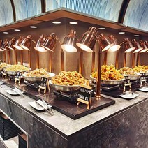 절연램프 음식진열대 피자 튀김 고기 보온조명, C